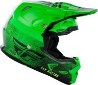 Fly Racing - Fly Racing Toxin MIPS Embargo Helmet - 73-8536-4 - Neon Green/Black - X-Small - Image 4