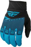 Fly Racing - Fly Racing F-16 Youth Gloves - 372-91104 - Blue/Black/Hi-Vis - 4 - Image 1