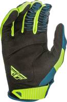 Fly Racing - Fly Racing Kinetic Rockstar Gloves - 372-41107 - Navy/Hi-Vis - 7 - Image 2