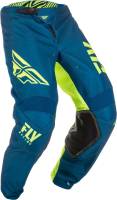 Fly Racing - Fly Racing Kinetic Shield Youth Pants - 372-43118 - Navy/Hi-Vis - 18 - Image 1
