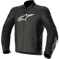 Alpinestars - Alpinestars SP-1 Leather Jacket - 3100817-13-46 - Black/Red - 36 - Image 1