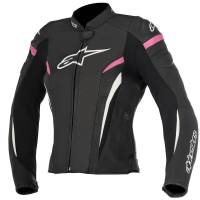 Alpinestars - Alpinestars Stella GP Plus R Airflow Leather Jacket V2 - 3110617-1039-44 - Black/White/Fuchsia - 8 - Image 1