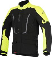 Alpinestars - Alpinestars Vence Drystar Jacket - 3207317-155-M - Black/Yellow Fluo - Medium - Image 1