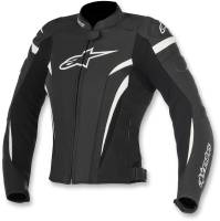 Alpinestars - Alpinestars Stella GP Plus R Airflow Leather Jacket V2 - 3110617-12-38 - Black/White - 2 - Image 1