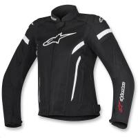 Alpinestars - Alpinestars Stella T-GP Plus R Air Womens Jacket V2 - 3310617-12-L - Black/White - Large - Image 1