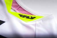 Fly Racing - Fly Racing Kinetic Womens Jersey - 371-6292X - Neon Pink/Hi-Vis - 2XL - Image 4