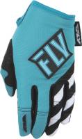 Fly Racing - Fly Racing Kinetic Womens Gloves - 371-61107 - Blue/Teal - Medium - Image 1