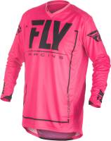 Fly Racing - Fly Racing Lite Hydrogen Jersey (2018) - 371-7292X - Neon Pink/Black - 2XL - Image 2