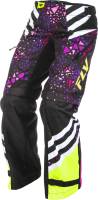 Fly Racing - Fly Racing Kinetic Womens Overboot Pants - 371-65913 - Neon Pink/Hi-Vis - 46 - Image 3