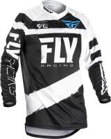 Fly Racing - Fly Racing F-16 Jersey (2018) - 371-920M - Black/White - Medium - Image 1