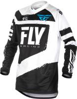 Fly Racing - Fly Racing F-16 Jersey (2018) - 371-920M - Black/White - Medium - Image 3