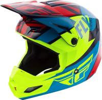 Fly Racing - Fly Racing Elite Guild Helmet - 73-8603-9-2X - Red/Blue/Hi-Vis - 2XL - Image 1