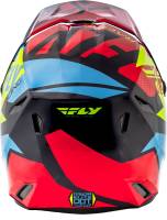 Fly Racing - Fly Racing Elite Guild Helmet - 73-8603-9-2X - Red/Blue/Hi-Vis - 2XL - Image 2