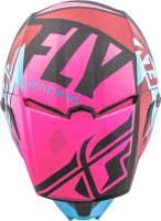 Fly Racing - Fly Racing Elite Guild Helmet  - 73-8609-9-2X - Matte Neon Pink/Blue/Black - 2XL - Image 3