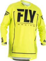 Fly Racing - Fly Racing Lite Hydrogen Jersey (2018) - 371-7202X - Hi-Vis/Black - 2XL - Image 1