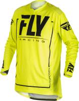 Fly Racing - Fly Racing Lite Hydrogen Jersey (2018) - 371-7202X - Hi-Vis/Black - 2XL - Image 2