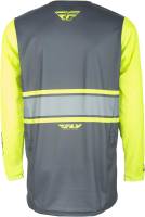 Fly Racing - Fly Racing Kinetic Era Youth Jersey - 371-429YS - Gray/Hi-Viz - Small - Image 3