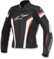 Alpinestars - Alpinestars Stella GP Plus R Womens Leather Jacket V2 - 3110517-123-38 - Black/White/Red - 2 - Image 1
