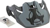 Fly Racing - Fly Racing Visor for Toxin Youth Helmets - Original Matte Black/Gray - 73-88025Y - Image 1