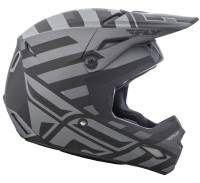 Fly Racing - Fly Racing Elite Cold Weather Interlace Helmet - 73-4940-6-M - Black/Gray - Medium - Image 4