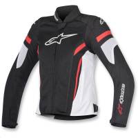 Alpinestars - Alpinestars Stella T-GP Plus R Air Womens Jacket V2 - 3310617-123-2X - Black/White/Red - 2XL - Image 1