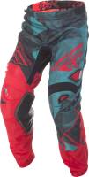Fly Racing - Fly Racing Kinetic Mesh Pants - 371-33838 - Crux Teal/Red/Black - 38 - Image 3