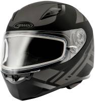 G-Max - G-Max FF49 Berg Snow Helmet - G2493454 TC-17 - Flat Black/Silver - Small - Image 1