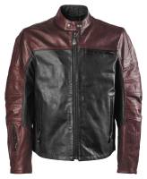RSD - RSD Ronin Leather Jacket - 0801-0259-3652 - Black/Oxblood - Small - Image 1