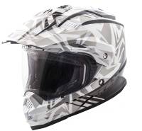 Fly Racing - Fly Racing Trekker Nova Helmet - 73-7016XS - White/Gray - X-Small - Image 1