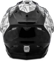 Fly Racing - Fly Racing Trekker Nova Helmet - 73-7016XS - White/Gray - X-Small - Image 3