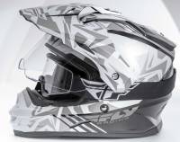 Fly Racing - Fly Racing Trekker Nova Helmet - 73-7016XS - White/Gray - X-Small - Image 6
