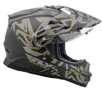 Fly Racing - Fly Racing Trekker Nova Helmet - 73-7015XS - Gray/Hi-Vis Yellow - X-Small - Image 2
