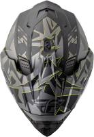 Fly Racing - Fly Racing Trekker Nova Helmet - 73-7015XS - Gray/Hi-Vis Yellow - X-Small - Image 4