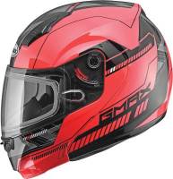 G-Max - G-Max MD04 Quadrant Snow Helmet - G2041203 TC-1 - Red/Black - X-Small - Image 1