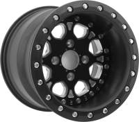 Hiper Wheel - Hiper Wheel Fusion Wheel - 14x10 - 5+5 Offset - 4/110,4/115 - 1410-YBKT4-55-SBL-B - Image 1