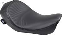 Drag Specialties - Drag Specialties Low Solo Seat - Faux Carbon Fiber - 0803-0548 - Image 1