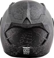 Fly Racing - Fly Racing Revolt Ink N Needle Helmet - 73-8365L - Black/Gun - Large - Image 2