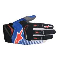 Alpinestars - Alpinestars Techstar Gloves - 35610177232X - Blue/White/Red - 2XL - Image 1