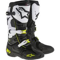 Alpinestars - Alpinestars Tech 10 Boots - 20100141210 - Black/White/Yellow - 10 - Image 1