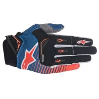 Alpinestars - Alpinestars Techstar Gloves - 356101770432X - Dark Blue/Orange/Fluo/White - 2XL - Image 1