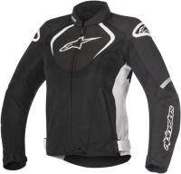 Alpinestars - Alpinestars Stella T-Jaws Womens Waterproof Jacket - 321101712L - Black/White - Large - Image 1