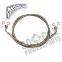 Magnum - Magnum Clear Coated XR Stainless Front Brakeline Kit - 42in. Total Length - SSC060642 - Image 1