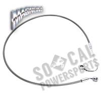 Magnum - Magnum Clear Coated XR Stainless Upper Front Brakeline Kit - 42-11/16in. Total Length - SSC141038 - Image 1