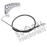 Magnum - Magnum Black Coated XR Stainless Upper Front Brakeline Kit - 34-11/16in. Total Length - SBC141030 - Image 1