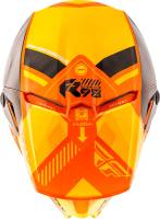 Fly Racing - Fly Racing Kinetic Elite Onset Helmet - 73-8506L - Orange/Yellow - Large - Image 3