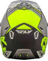 Fly Racing - Fly Racing Kinetic Elite Onset Helmet - 73-8505XS - Matte Black/Gray/Hi-Vis - X-Small - Image 4