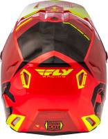 Fly Racing - Fly Racing Kinetic Elite Onset Helmet - 73-8502M - Red/Black/Hi-Vis - Medium - Image 4
