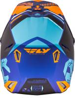 Fly Racing - Fly Racing Kinetic Elite Onset Helmet - 73-85032X - Matte Blue/Orange - 2XL - Image 4