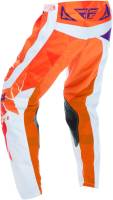 Fly Racing - Fly Racing Kinetic Cruz Youth Pants - 370-53718 - Orange/White/Purple - 18 - Image 2