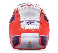Fly Racing - Fly Racing F2 Carbon MIPS Retrospec Helmet - 73-4226X - Purple/Neon Orange - X-Large - Image 4